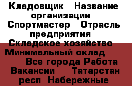 Кладовщик › Название организации ­ Спортмастер › Отрасль предприятия ­ Складское хозяйство › Минимальный оклад ­ 26 000 - Все города Работа » Вакансии   . Татарстан респ.,Набережные Челны г.